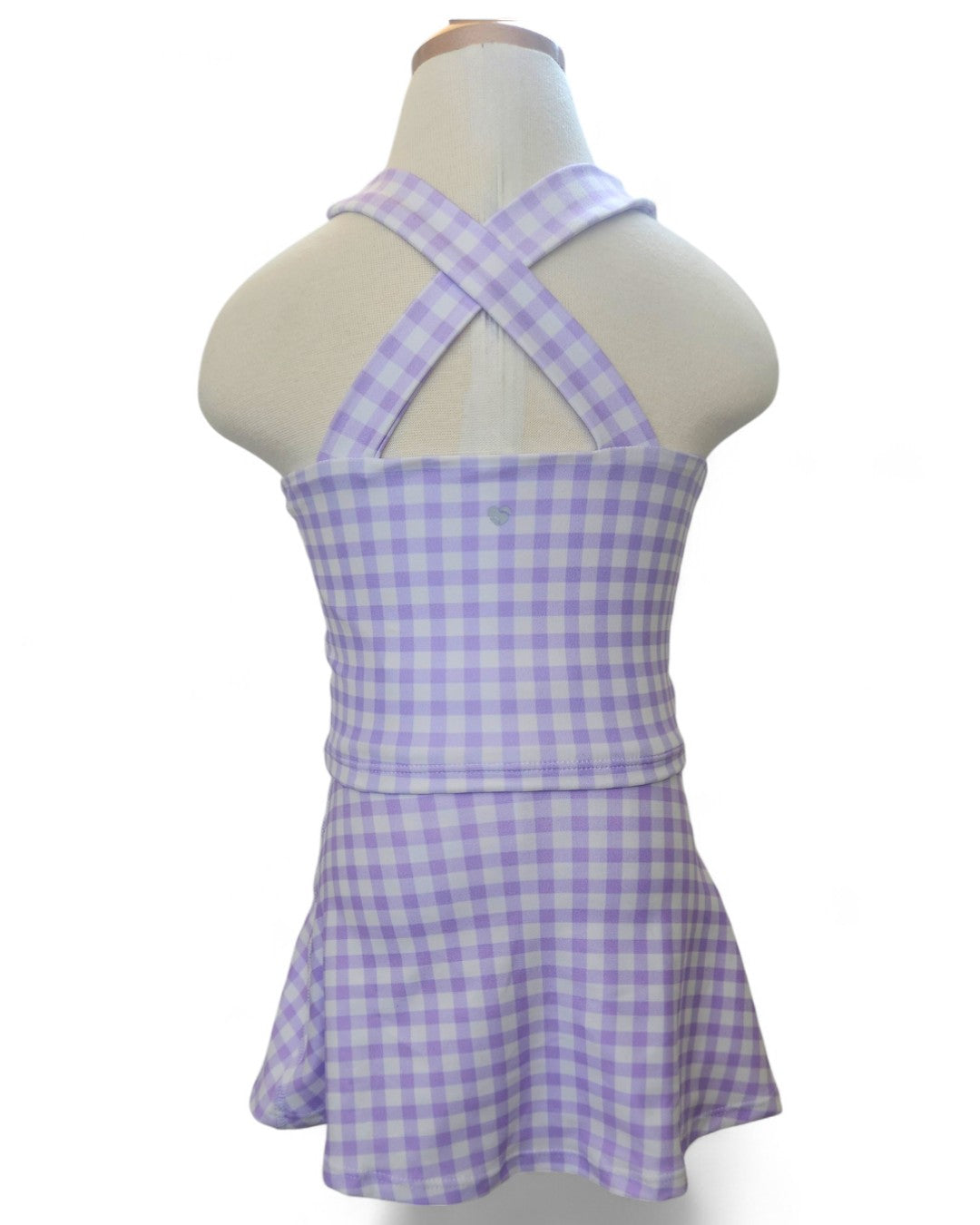Playdate Set - Double Lilac Check