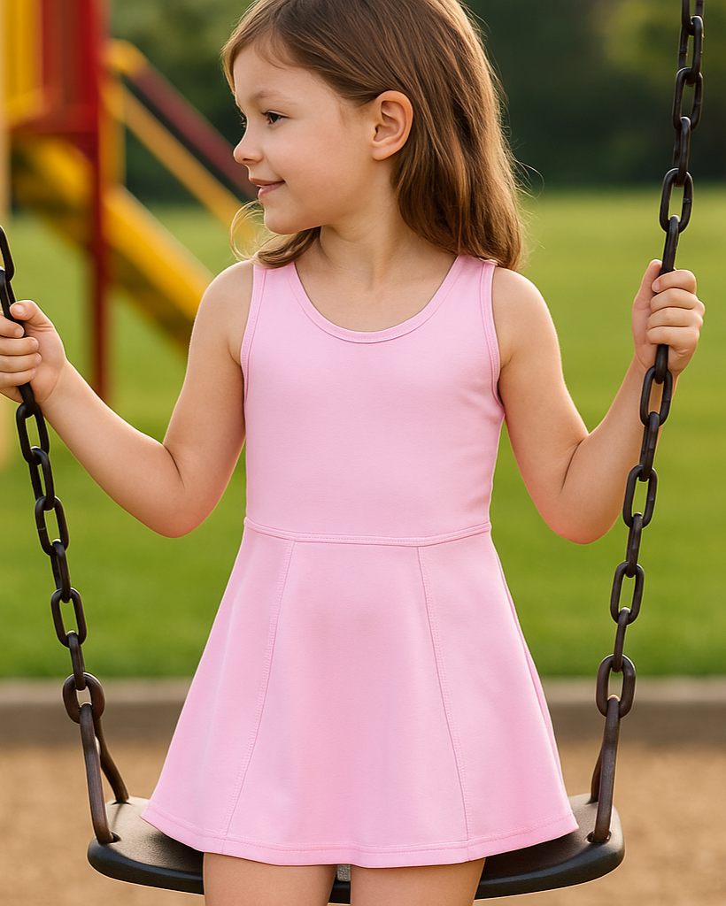 Game On Dress - Bubblegum Pink
